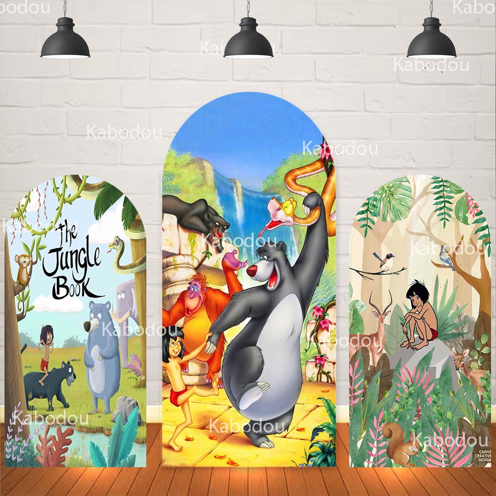 Photography Aesthetic - The Jungle Book Backdrop Arch Cover