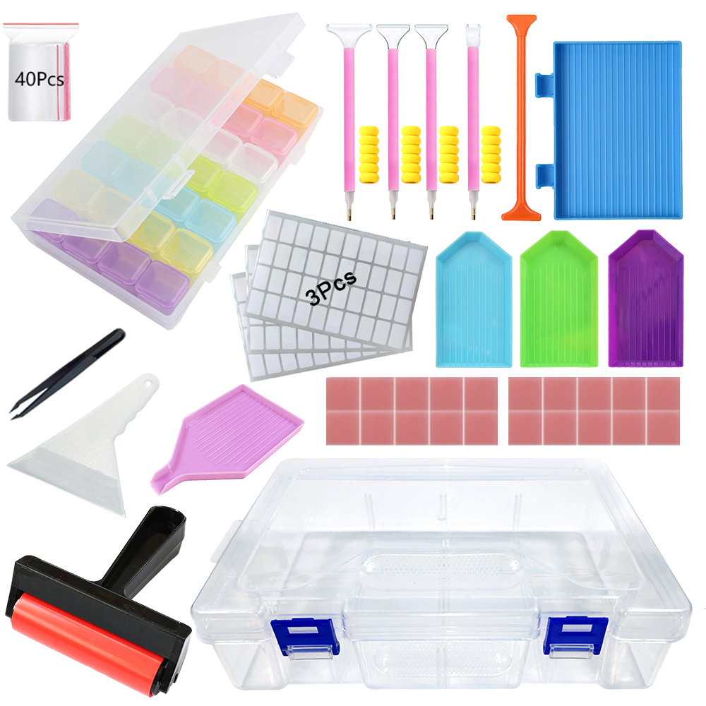 Photography Technique - Diamond Painting Tools Kit with Storage