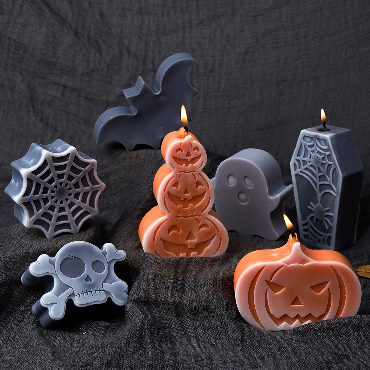 Photography Online - 3D Halloween Series Candle Mold DIY