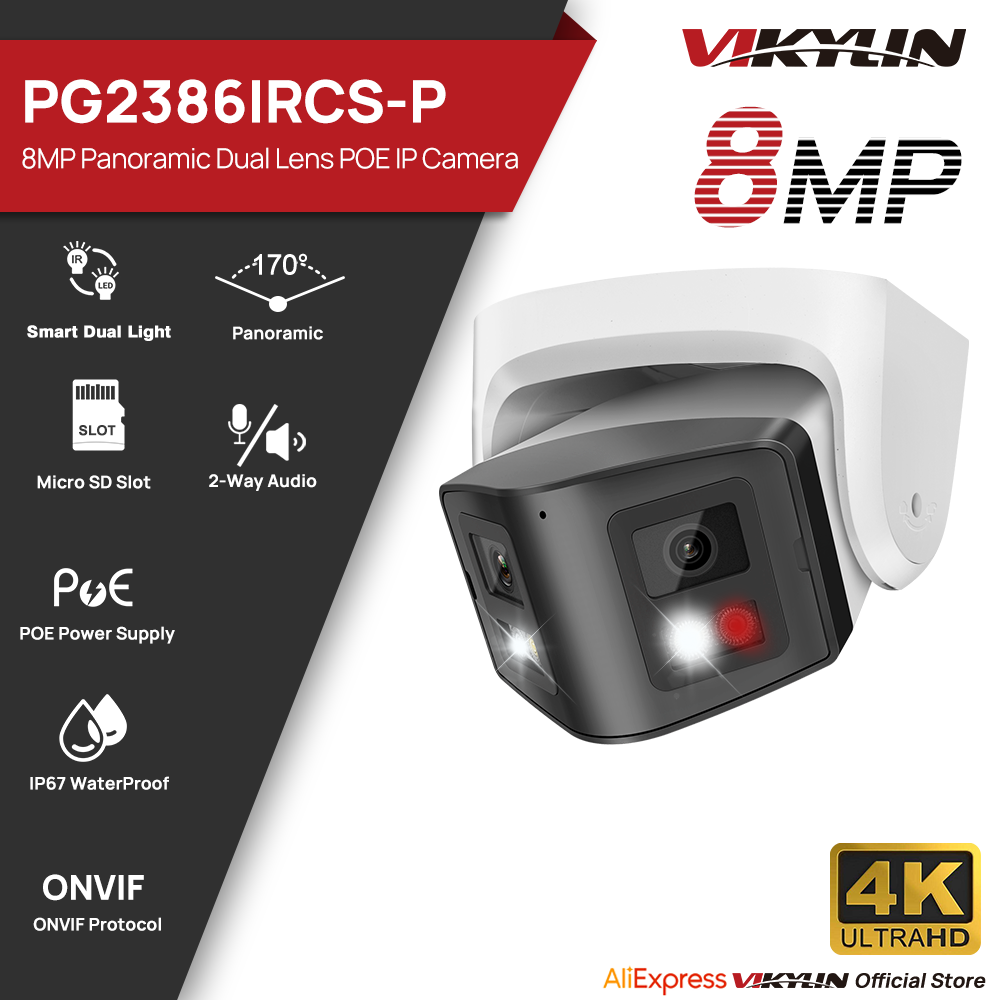Photography Online - Vikylin 8MP Panoramic Smart Dual Light