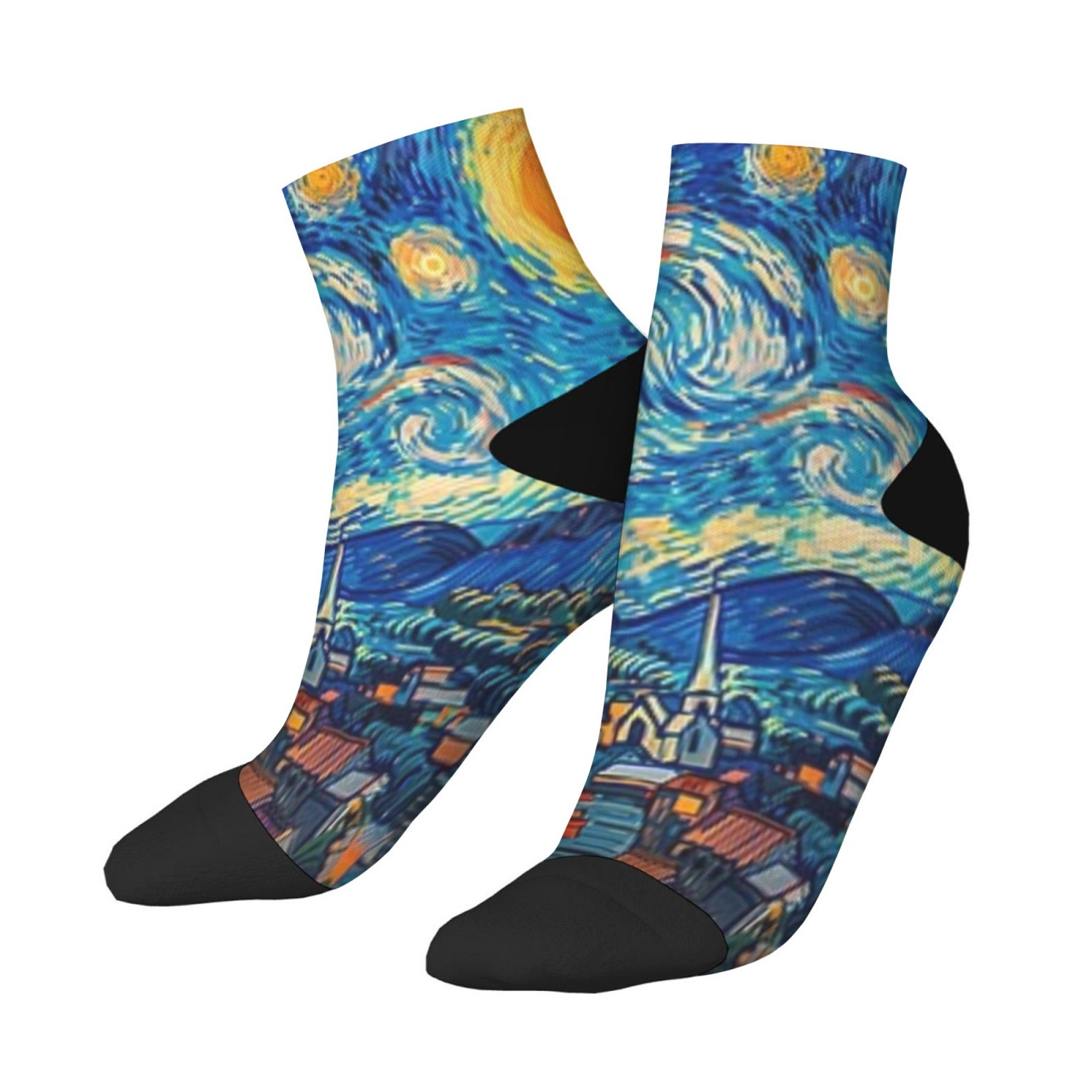 Photography By - 1 Pairs Men Retro Abstract Art
