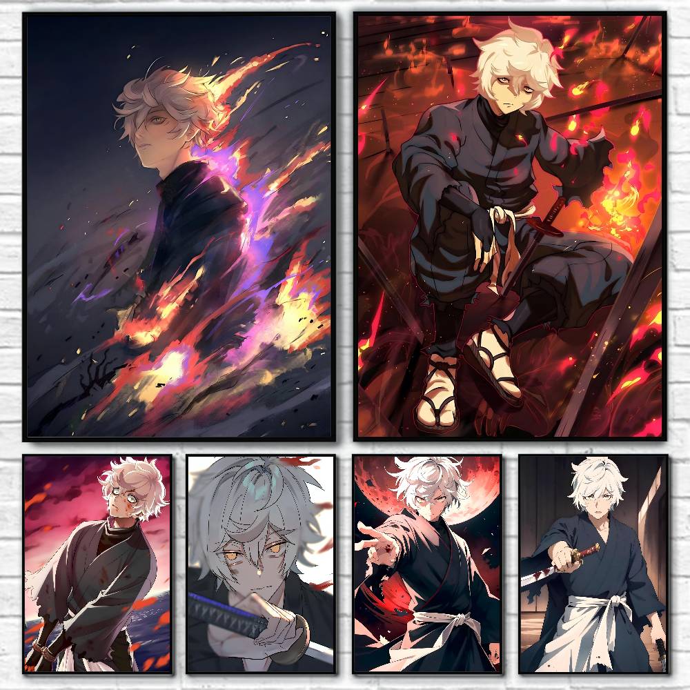 Photography By - Anime Characters Gabimaru Posters HD Print