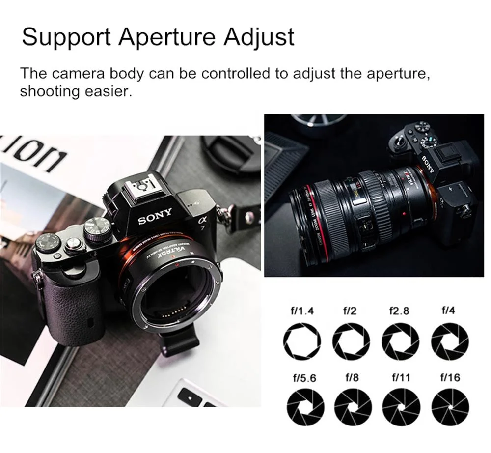 Lens Adapter Ring - 2026 New Viltrox EF-NEX IV Auto