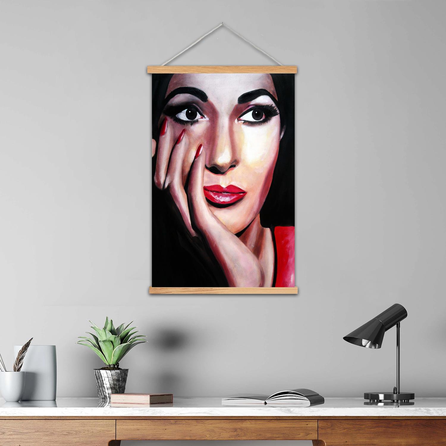 Maria Callas Framed Wall Paint - đánh giá và giá Photography By