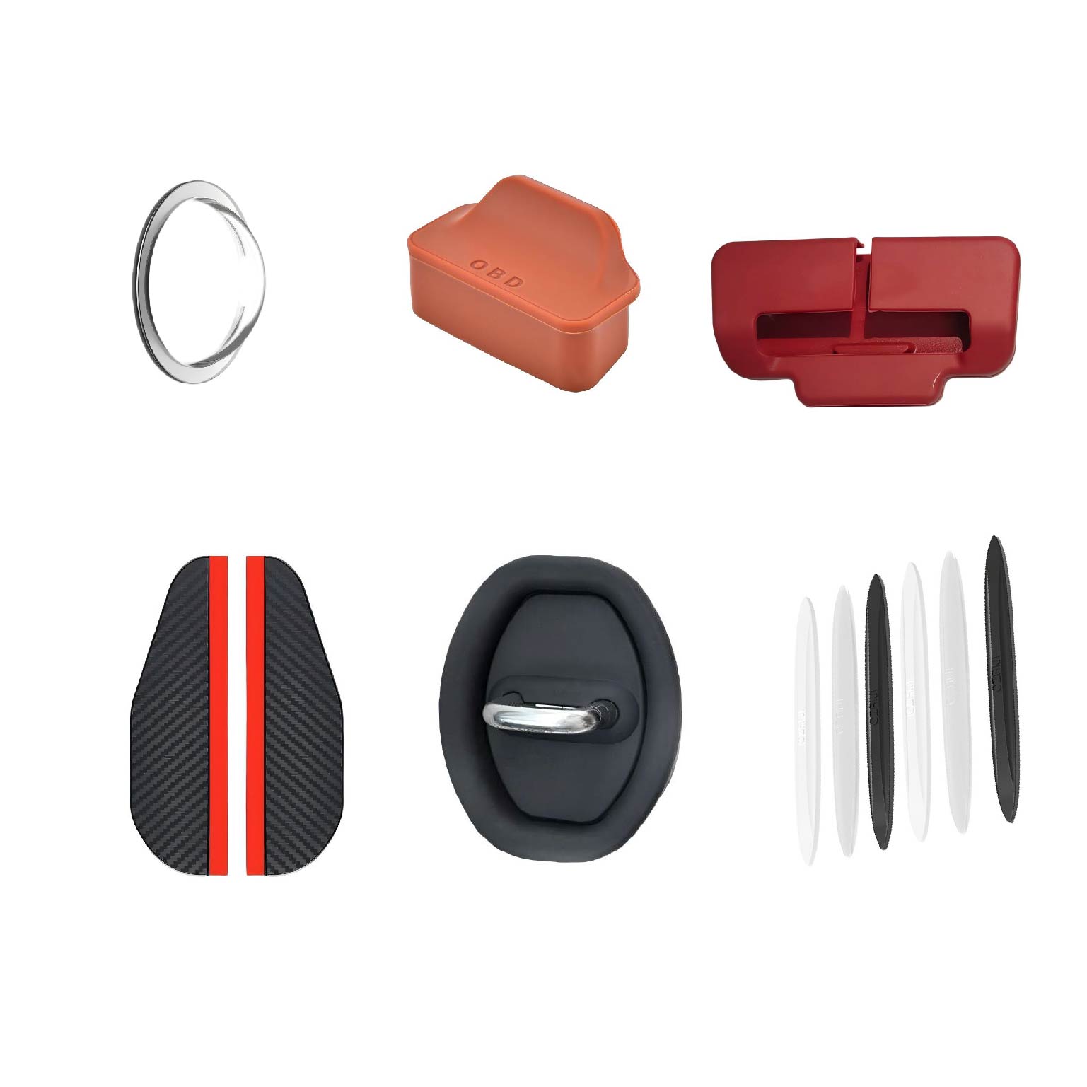 6 In 1 18Pcs Model Y Silicone  - đánh giá và giá Camera Rain Cover