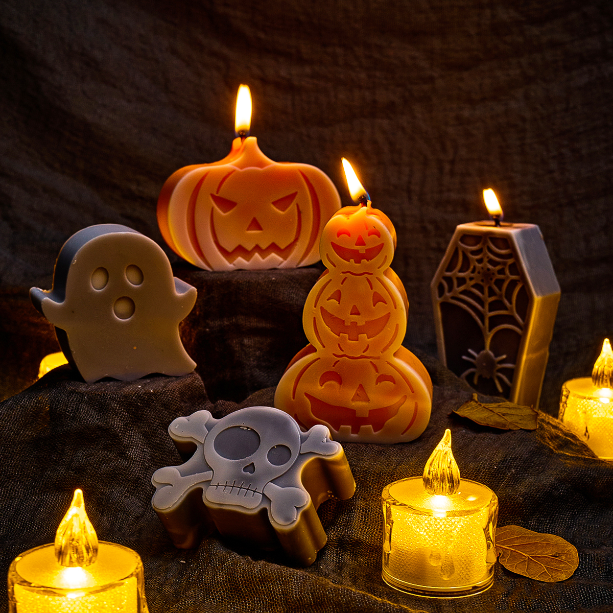 3D Halloween Series Candle Mol - đánh giá và giá Photography Online