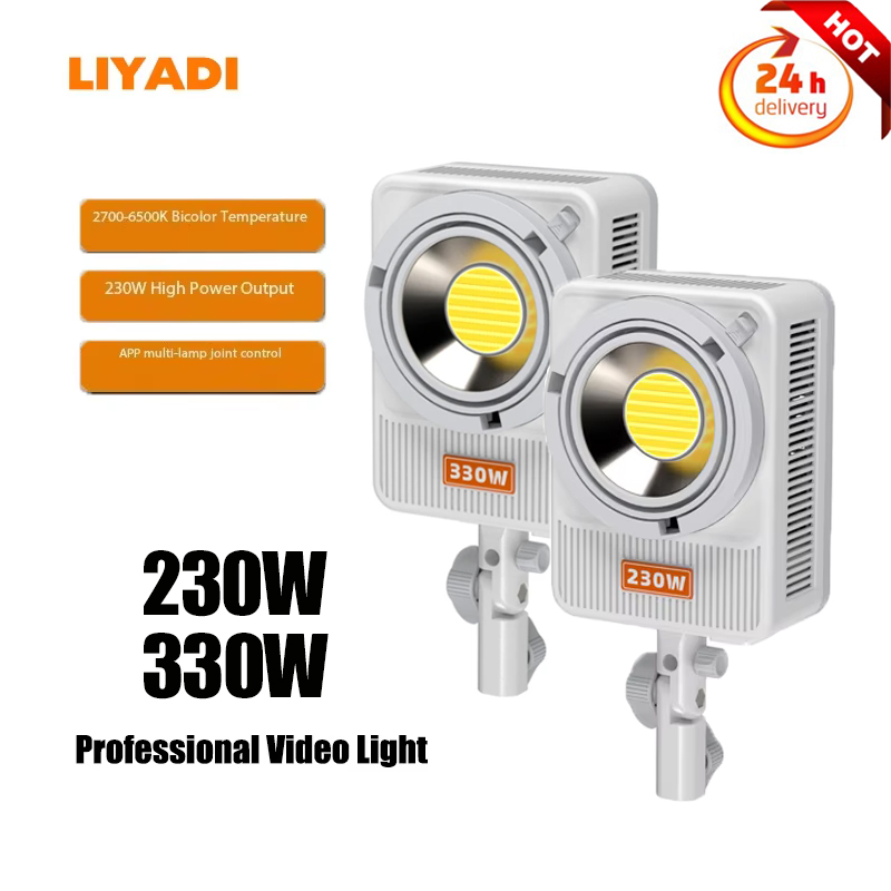 LIYADI 230W/330W LED COB Photo - đánh giá và giá Strobe Light Studio
