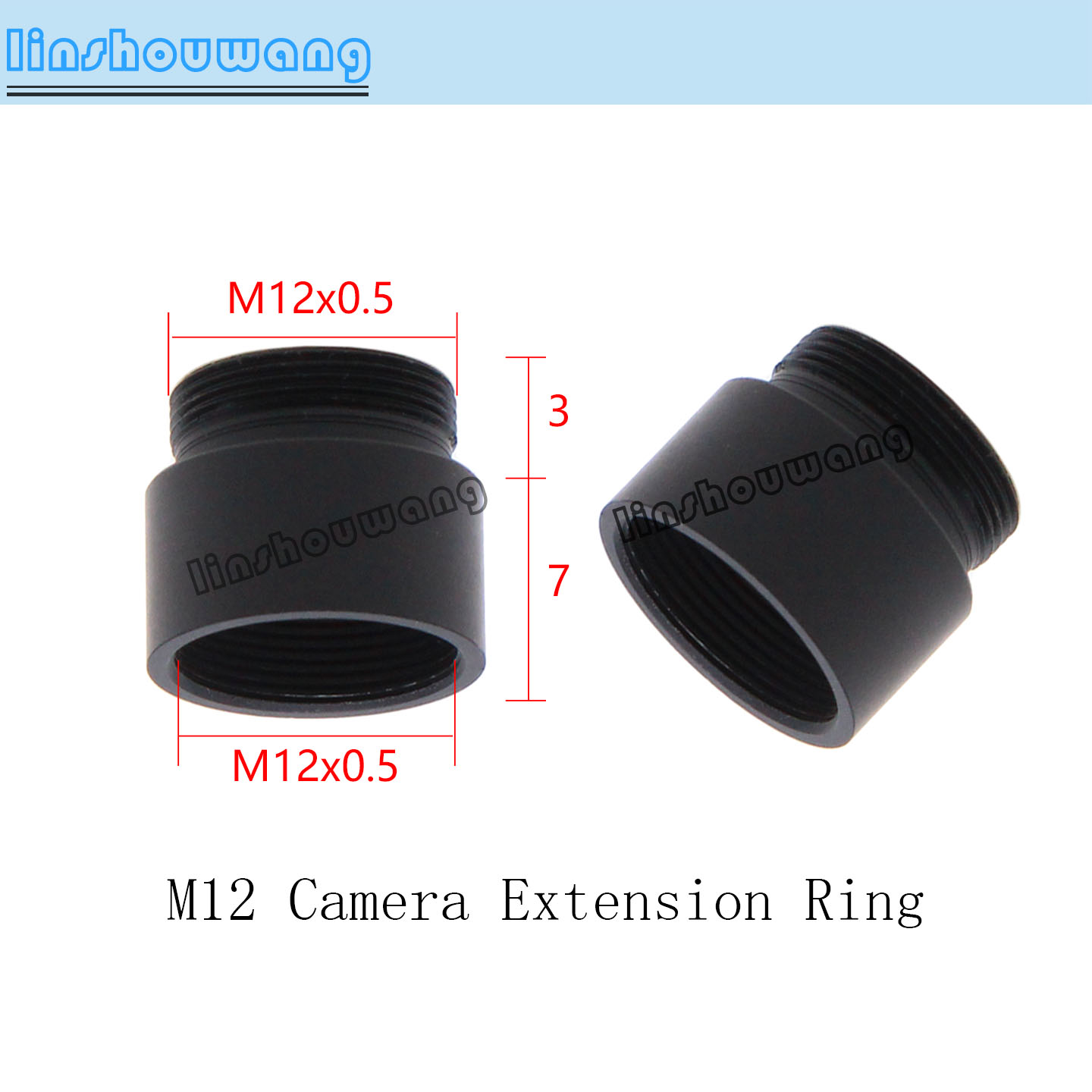 M12 Interface Threaded Extensi - đánh giá và giá Lens Adapter Ring