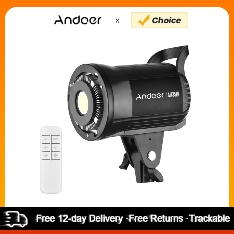 Andoer LM135Bi Portable LED Ph - đánh giá và giá Strobe Light Studio
