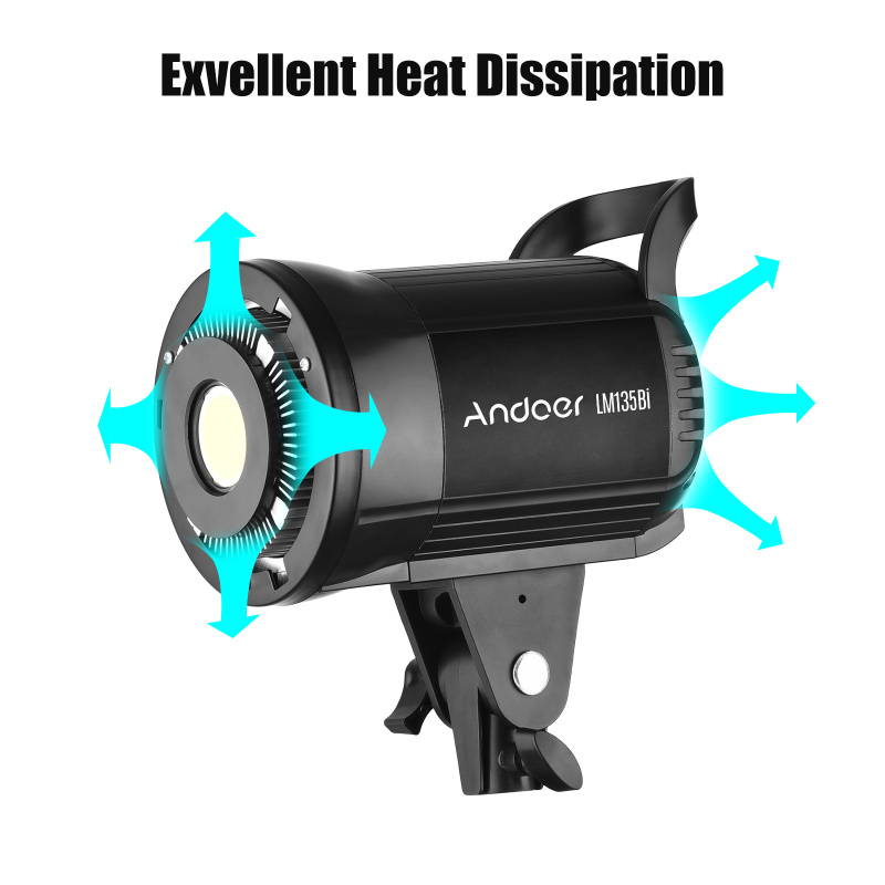 Andoer LM135Bi Portable LED Ph - đánh giá và giá Strobe Light Studio