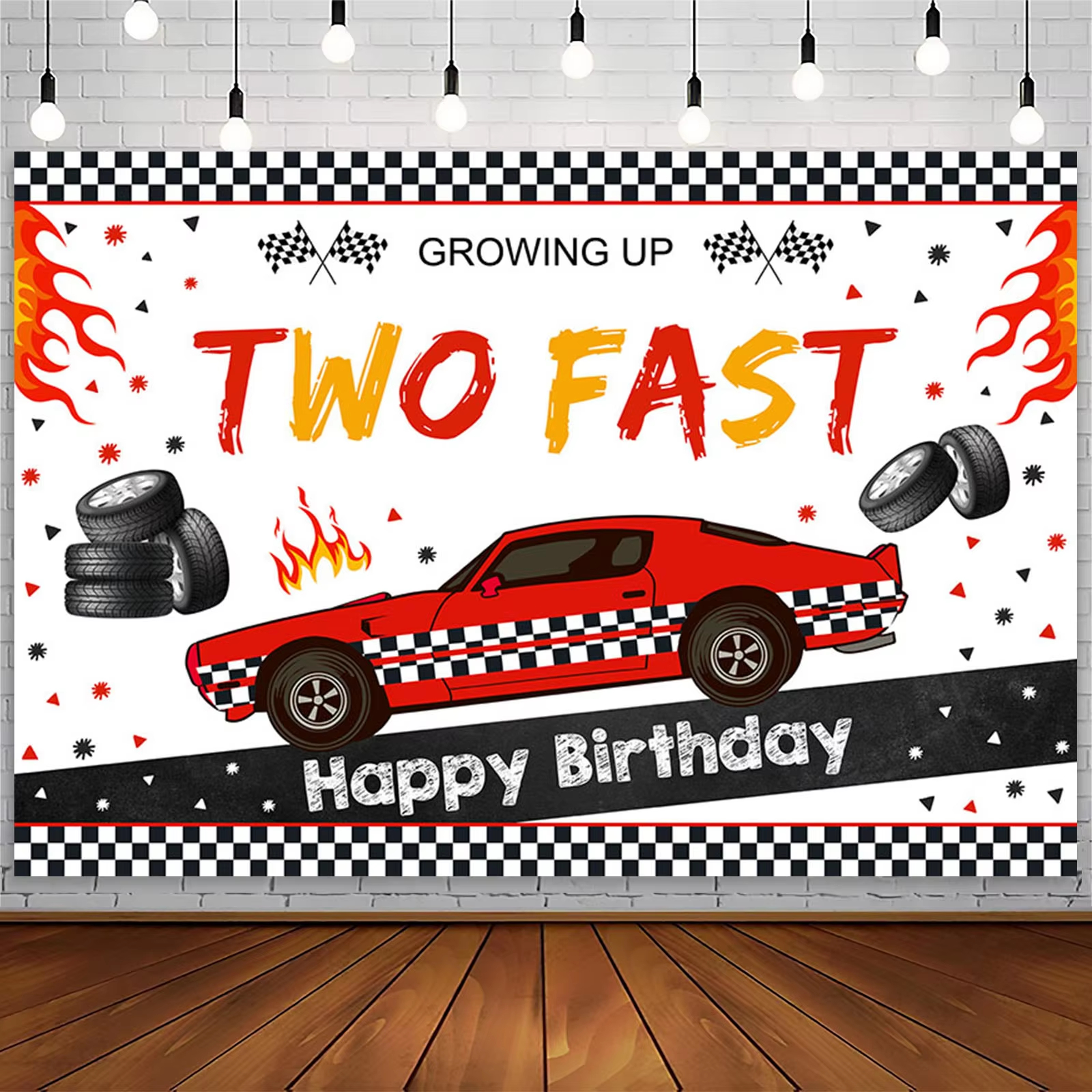 Racing Birthday Party Backdrop - đánh giá và giá Photography Competition