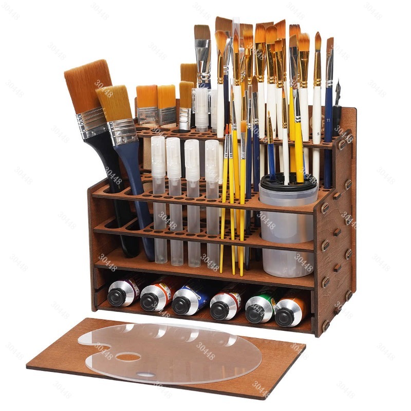 Model Painting Brush Organizer - đánh giá và giá Photography Technique