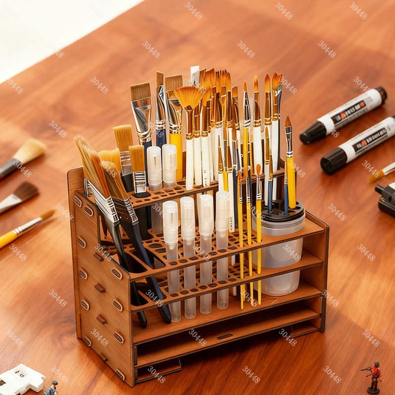 Model Painting Brush Organizer - đánh giá và giá Photography Technique