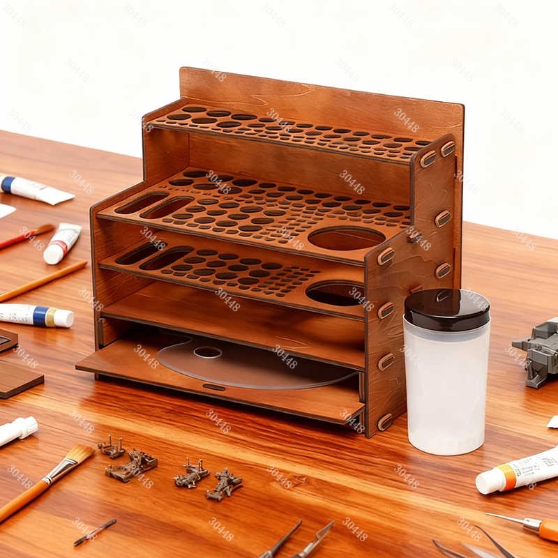 Model Painting Brush Organizer - đánh giá và giá Photography Technique