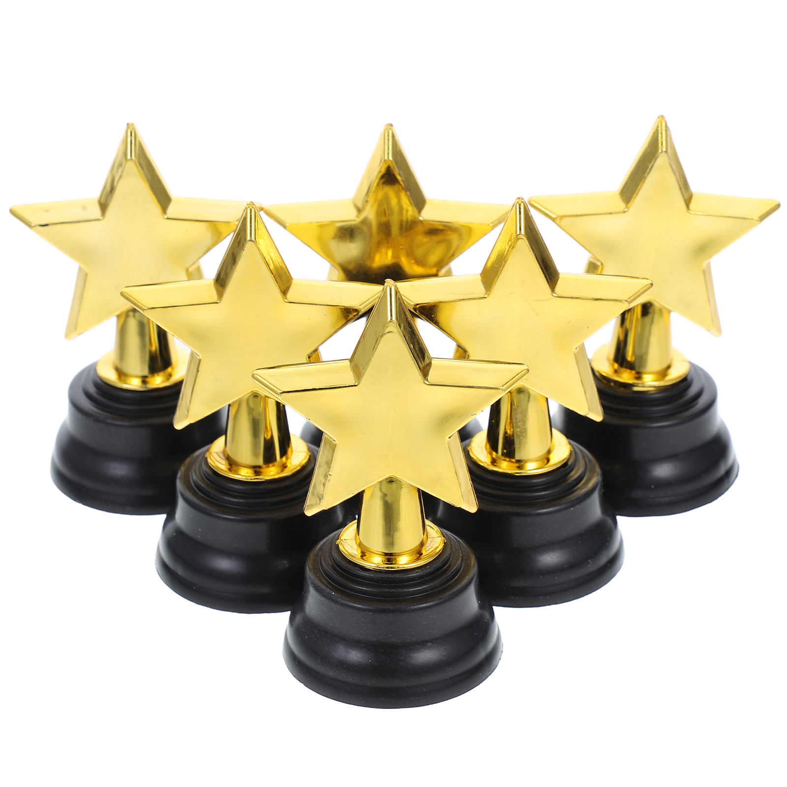 6Pcs Little Star Trophies Gold - đánh giá và giá Photography Competition