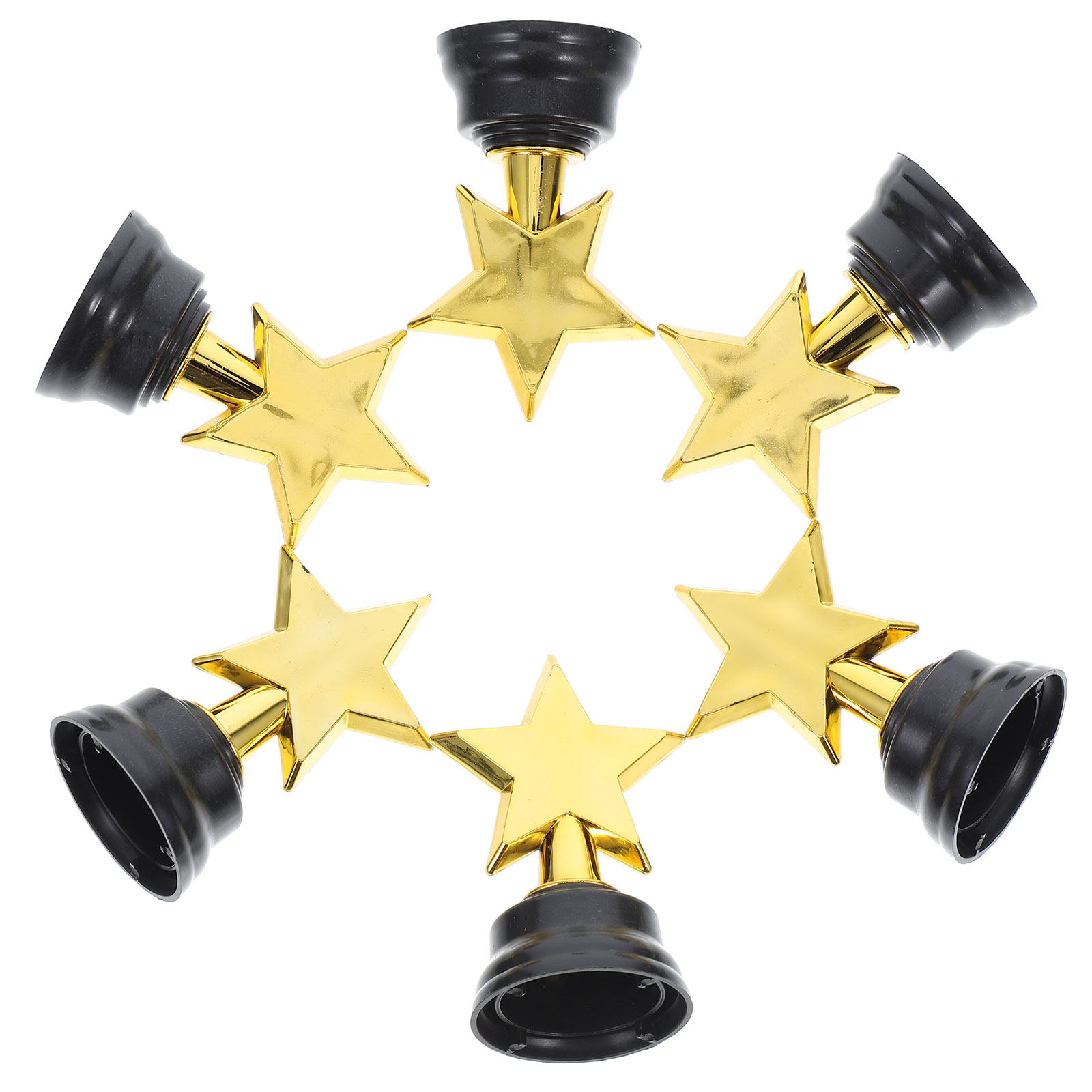 6Pcs Little Star Trophies Gold - đánh giá và giá Photography Competition