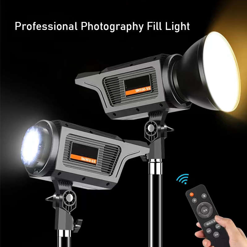 300W Sun Lamp LED Video Light  - đánh giá và giá Strobe Light Studio