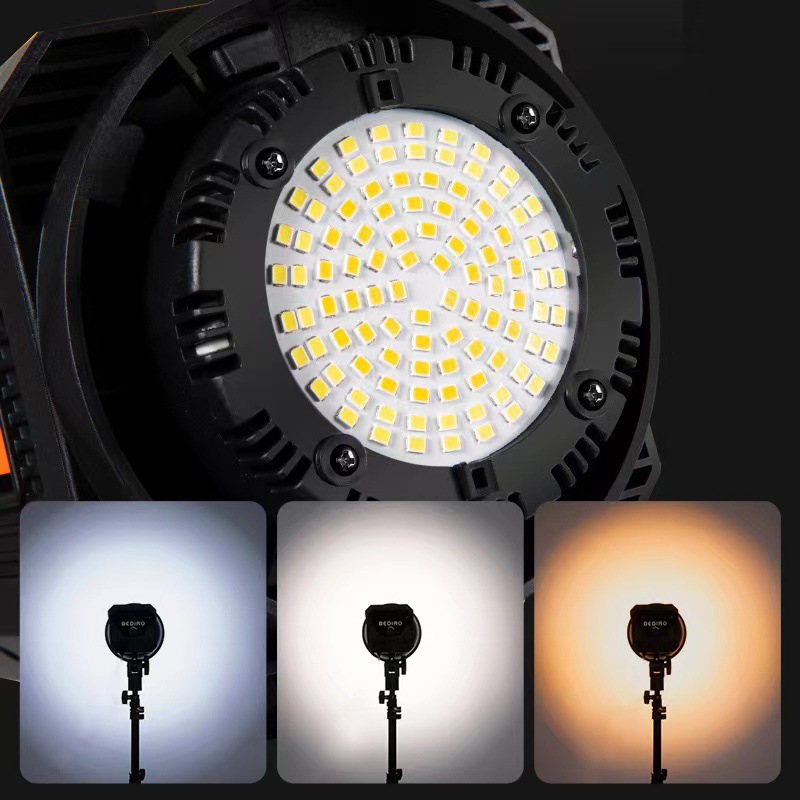 300W Sun Lamp LED Video Light  - đánh giá và giá Strobe Light Studio