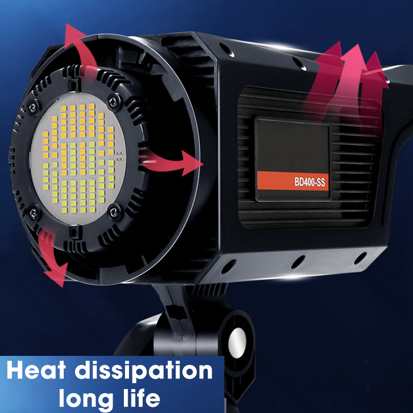 300W Sun Lamp LED Video Light  - đánh giá và giá Strobe Light Studio
