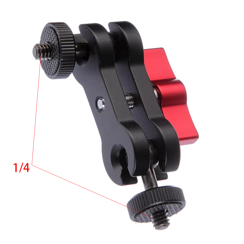 360° Dual Ball Head Hot Shoe M - đánh giá và giá Hot Shoe Adapter