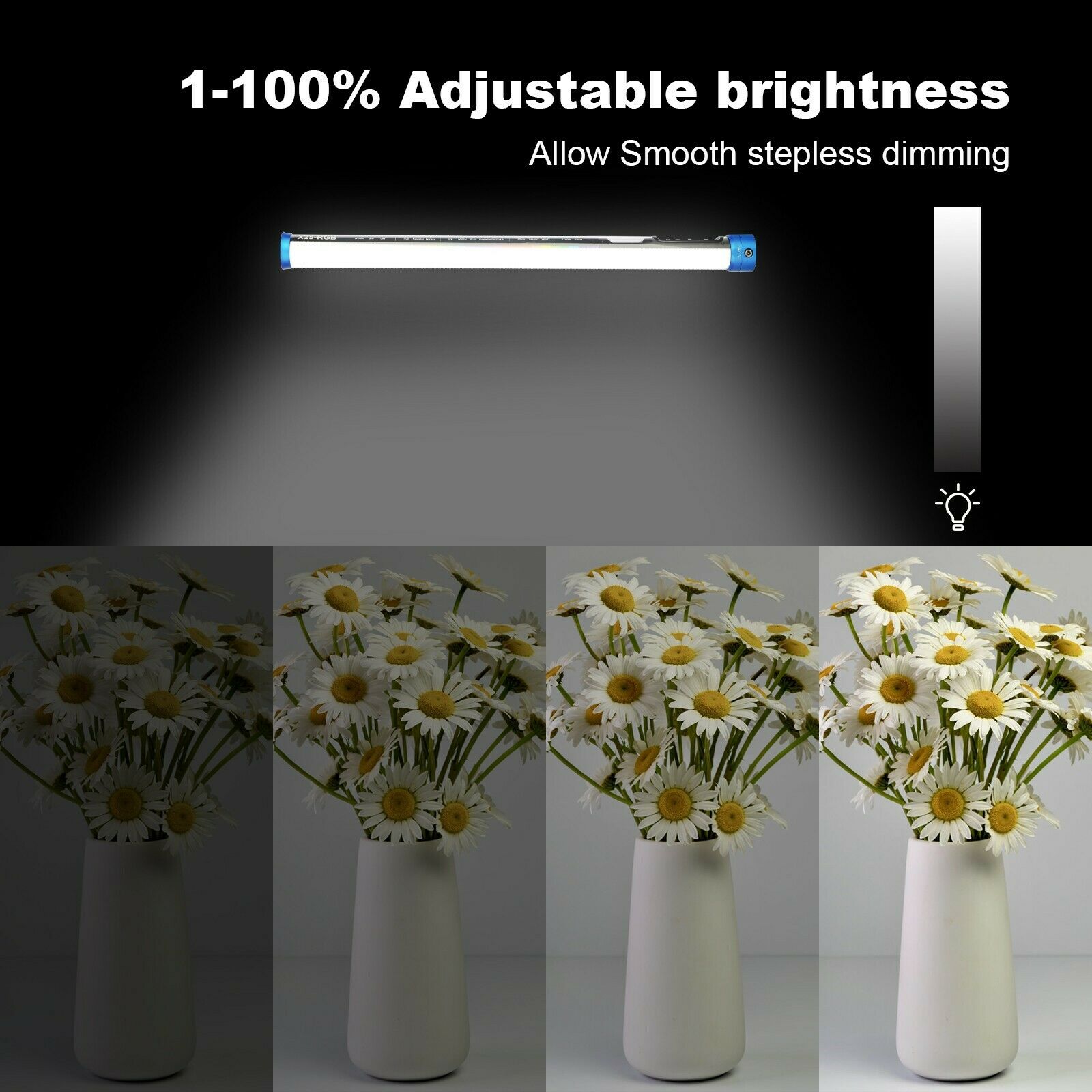 Sokani X25 RGB LED Video Light - đánh giá và giá Strobe Light Studio