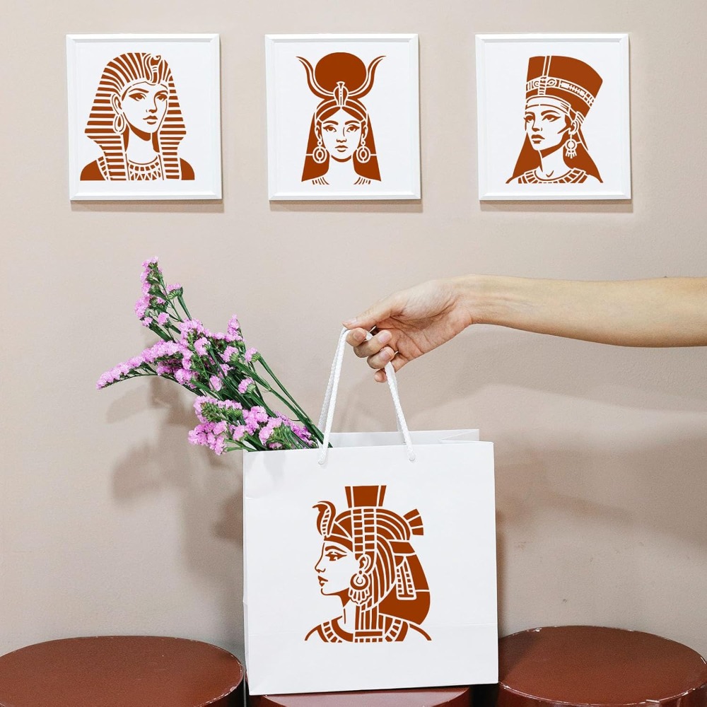 6Pcs Egyptian Goddess Painting - đánh giá và giá Photography Technique