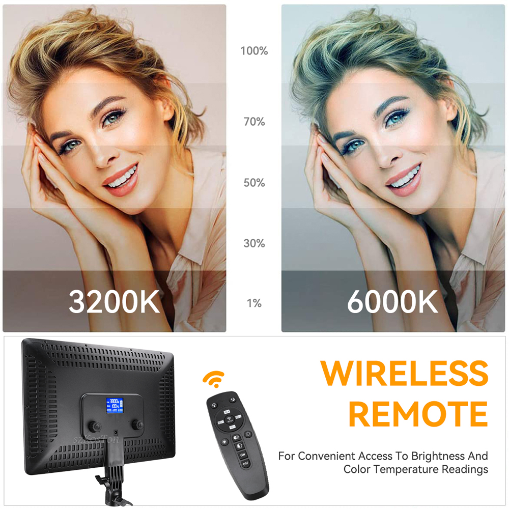 14inch 10inch LED Video Light  - đánh giá và giá Strobe Light Studio