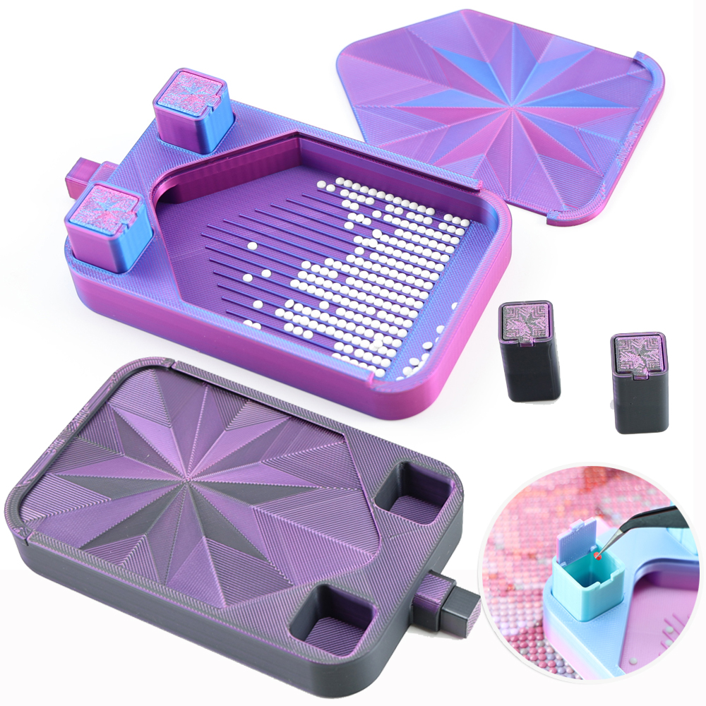 Colorful Diamond Painting Tray - đánh giá và giá Photography Technique