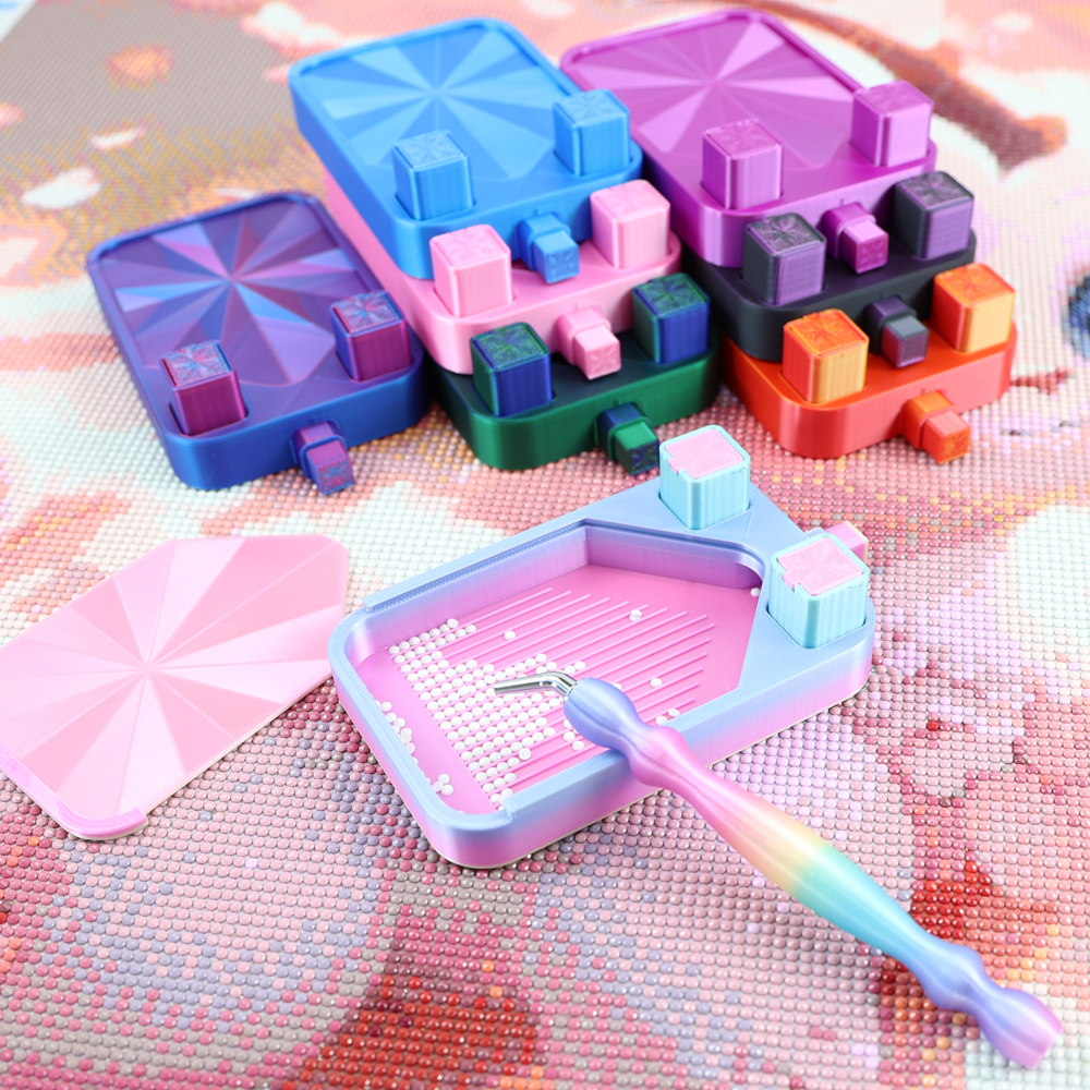 Colorful Diamond Painting Tray - đánh giá và giá Photography Technique