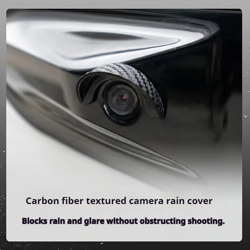 2Pcs carbon fiber patterned re - đánh giá và giá Camera Rain Cover