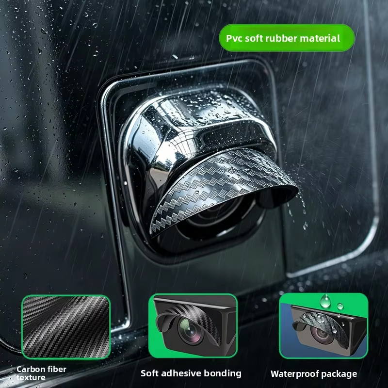 2Pcs carbon fiber patterned re - đánh giá và giá Camera Rain Cover