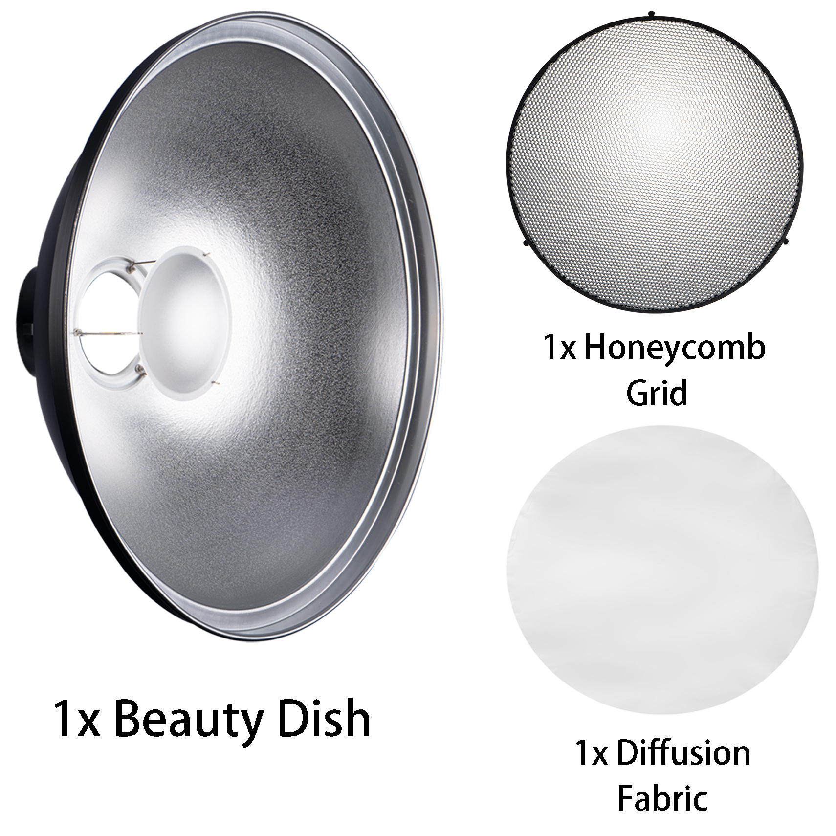 Selens Reflector Beauty Dish 3 - đánh giá và giá Strobe Light Studio