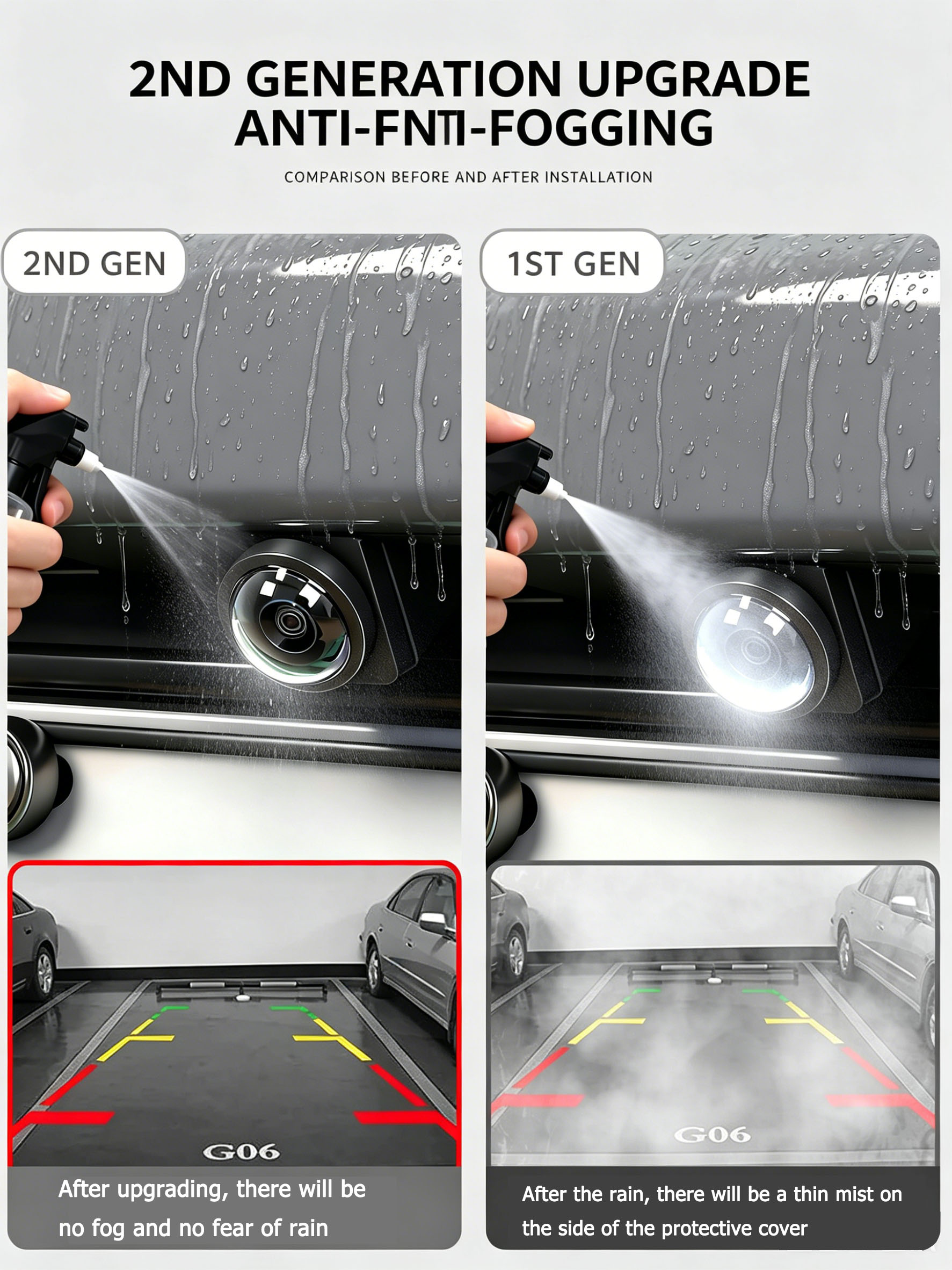 For BYD Sea Lion 06 EV/DM-I Ca - đánh giá và giá Camera Rain Cover