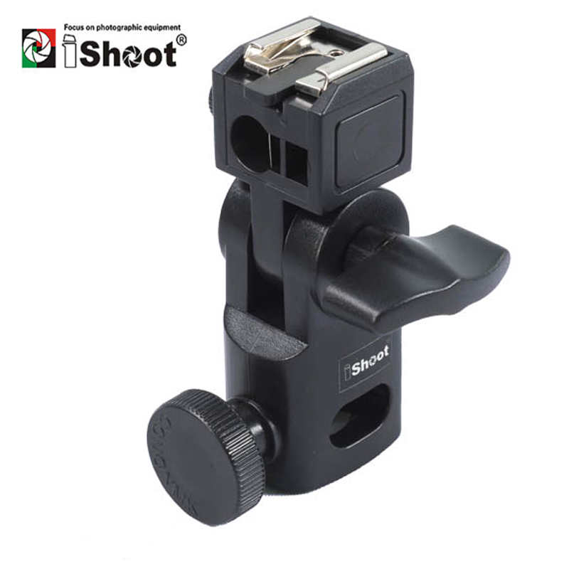 iShoot Mini Flash Bracket/Umbr - đánh giá và giá Hot Shoe Adapter