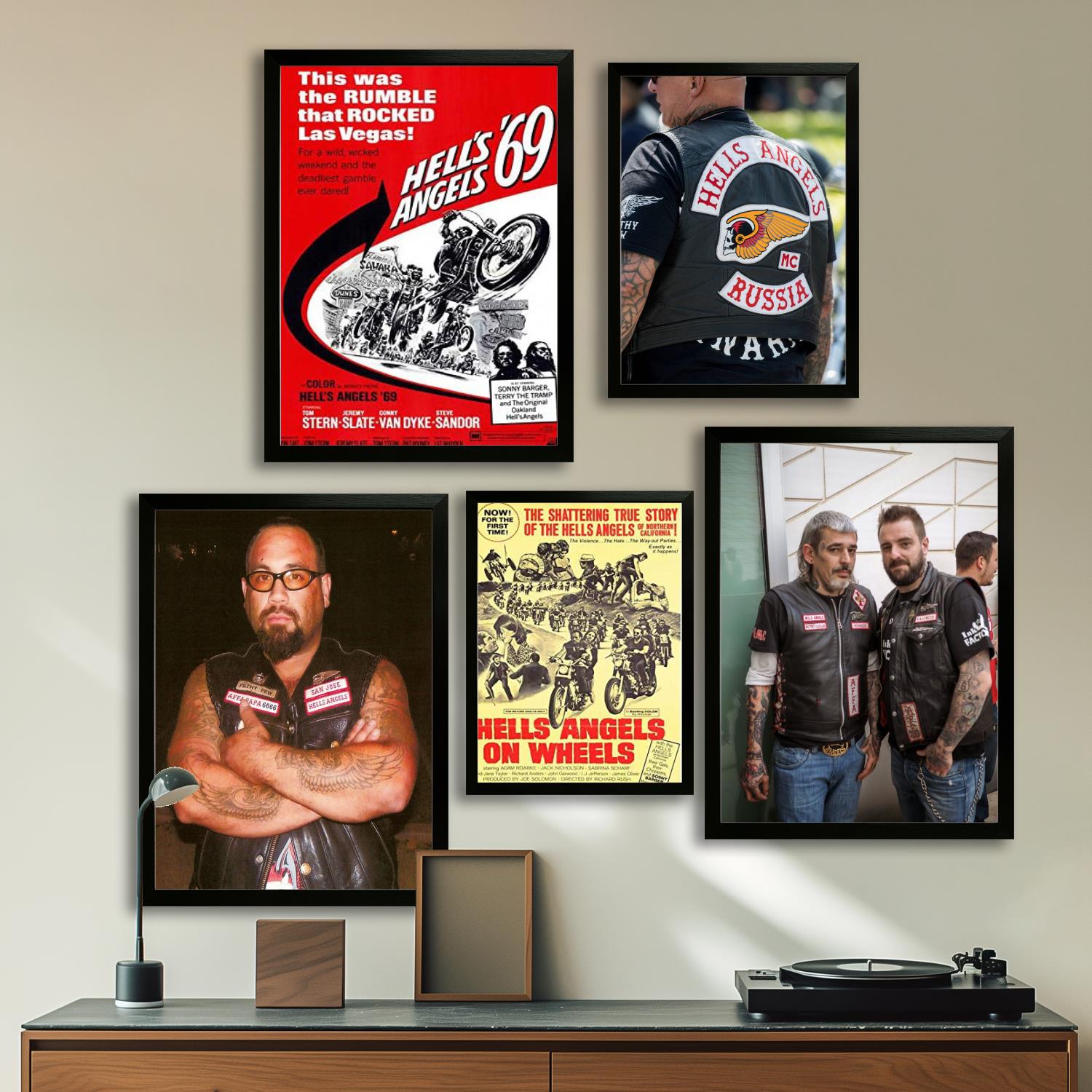 hells angels Canvas Art Poster - đánh giá và giá Photography By