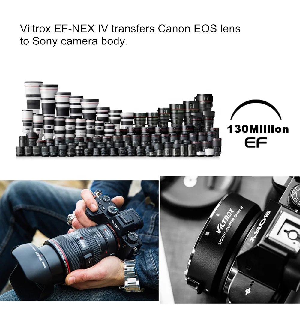 2026 New Viltrox EF-NEX IV Aut - đánh giá và giá Lens Adapter Ring