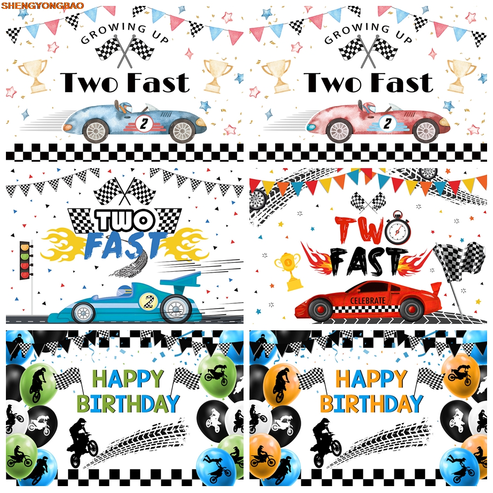 Racing Birthday Party Backdrop - đánh giá và giá Photography Competition
